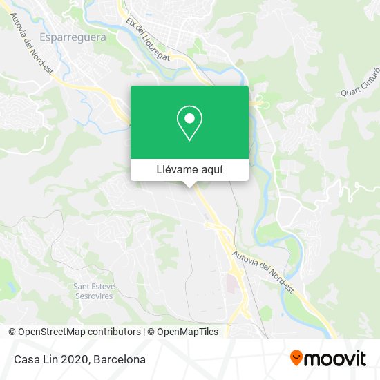 Mapa Casa Lin 2020