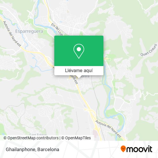 Mapa Ghailanphone
