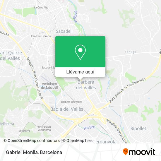 Mapa Gabriel Monlla