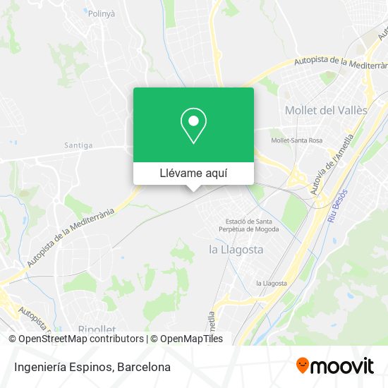Mapa Ingeniería Espinos