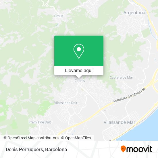 Mapa Denis Perruquers