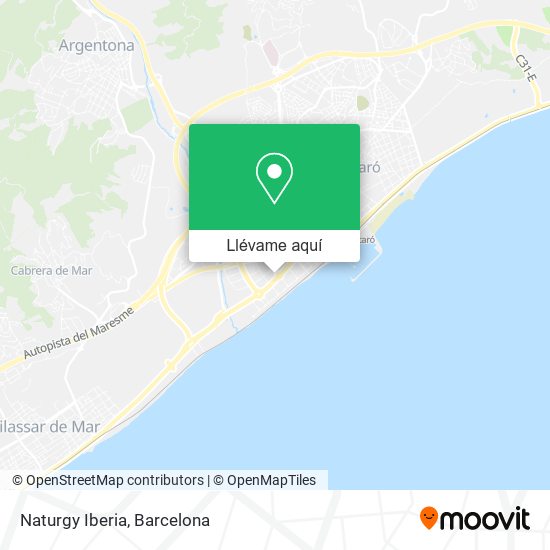 Mapa Naturgy Iberia
