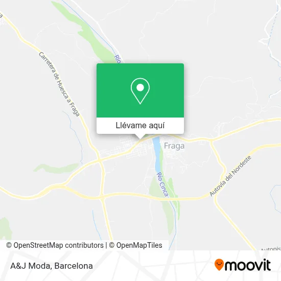Mapa A&J Moda