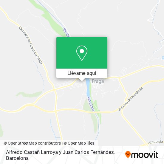 Mapa Alfredo Castañ Larroya y Juan Carlos Fernández