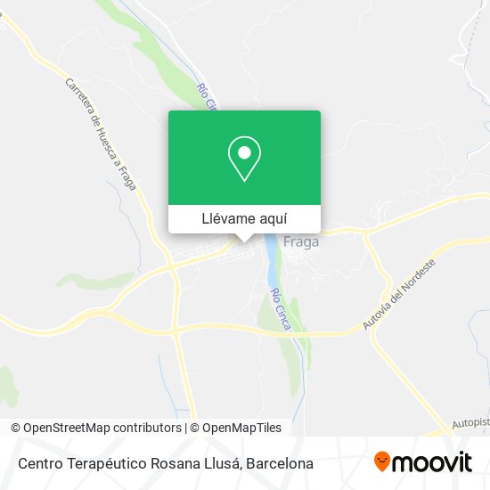 Mapa Centro Terapéutico Rosana Llusá
