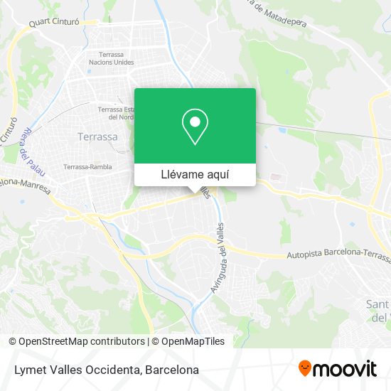Mapa Lymet Valles Occidenta