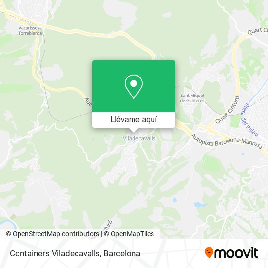 Mapa Containers Viladecavalls