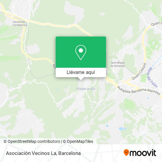 Mapa Asociación Vecinos La