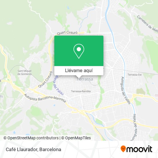 Mapa Café Llaurador