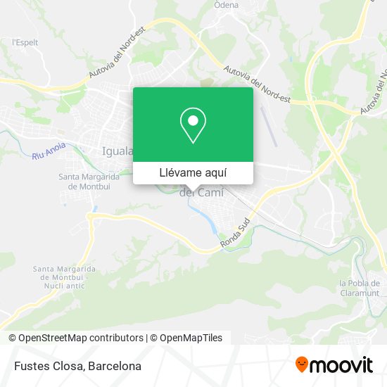 Mapa Fustes Closa