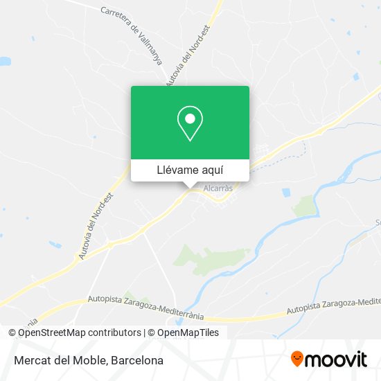 Mapa Mercat del Moble