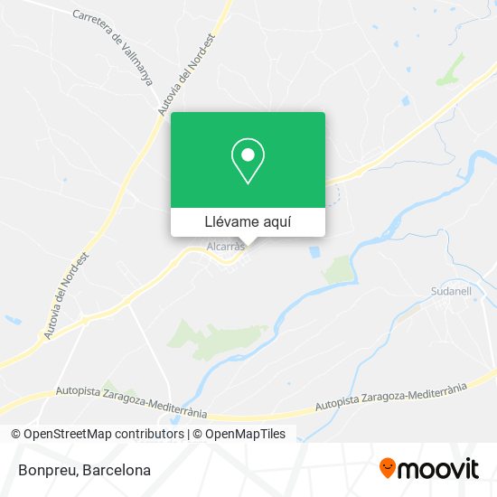 Mapa Bonpreu