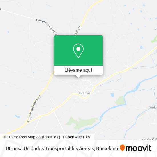 Mapa Utransa Unidades Transportables Aéreas
