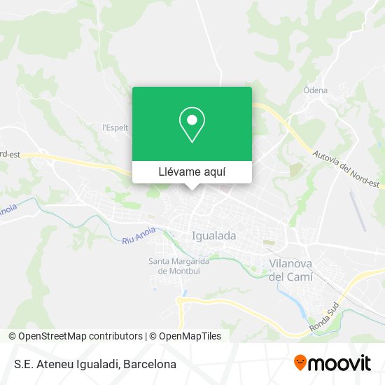 Mapa S.E. Ateneu Igualadi