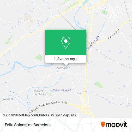 Mapa Feliu Solans, m