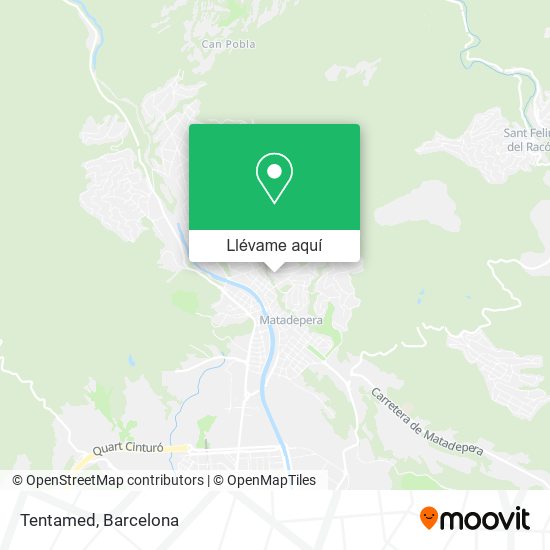 Mapa Tentamed