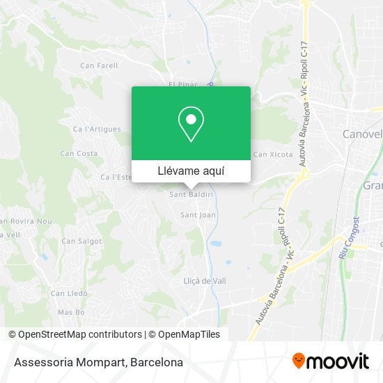 Mapa Assessoria Mompart
