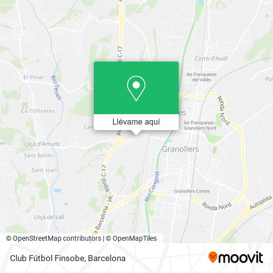 Mapa Club Fútbol Finsobe