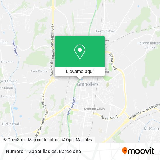 Mapa Número 1 Zapatillas es