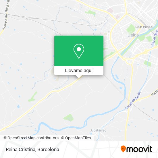 Mapa Reina Cristina