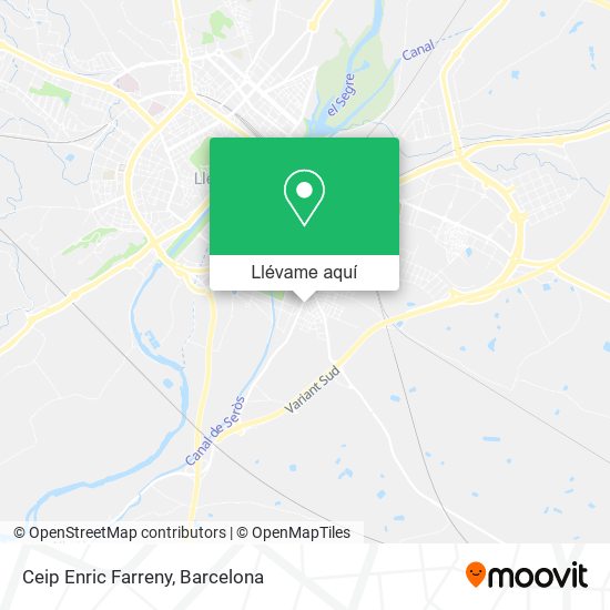 Mapa Ceip Enric Farreny