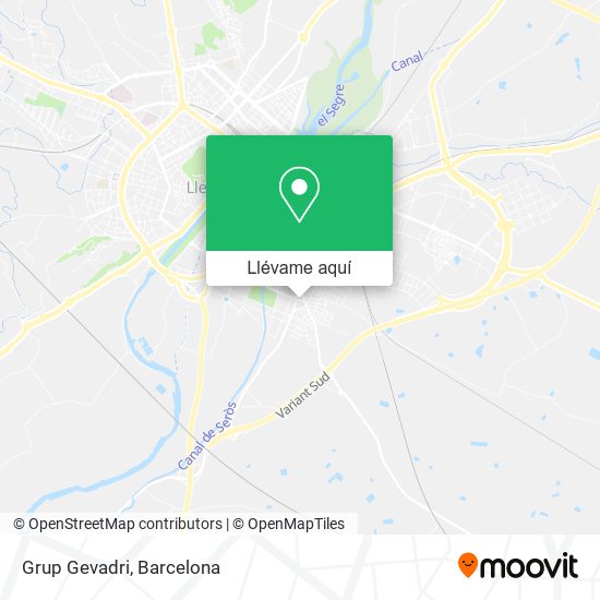 Mapa Grup Gevadri
