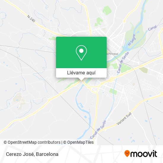 Mapa Cerezo José