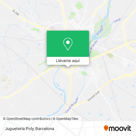 Mapa Juguetería Poly