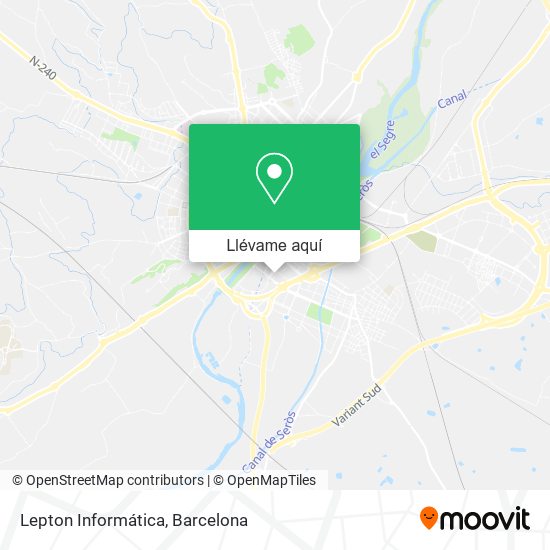 Mapa Lepton Informática