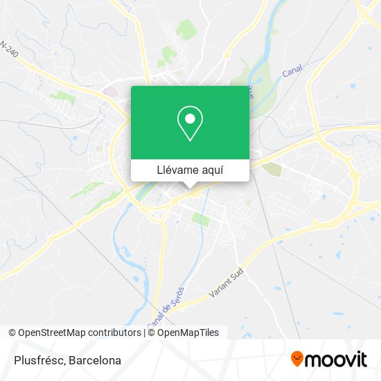 Mapa Plusfrésc