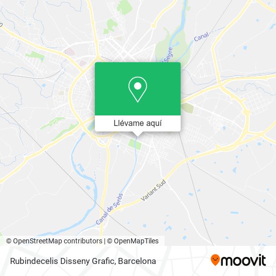 Mapa Rubindecelis Disseny Grafic