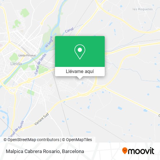 Mapa Malpica Cabrera Rosario