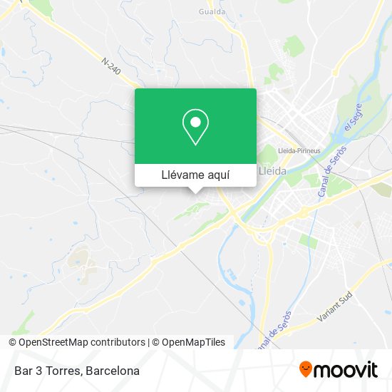 Mapa Bar 3 Torres