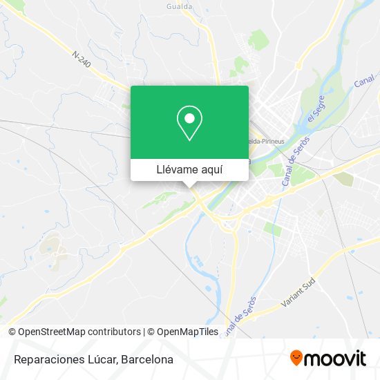 Mapa Reparaciones Lúcar