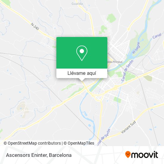 Mapa Ascensors Eninter