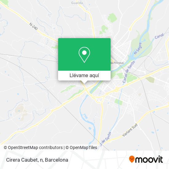 Mapa Cirera Caubet, n