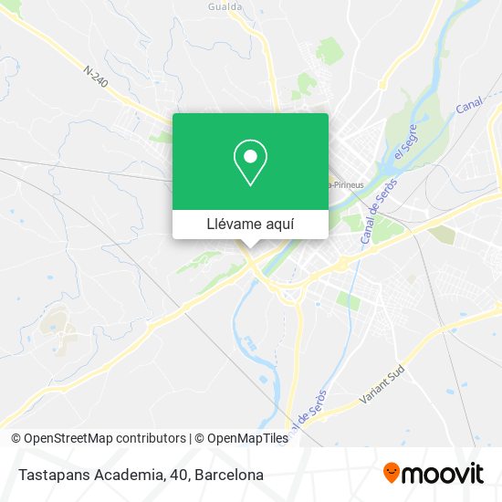 Mapa Tastapans Academia, 40