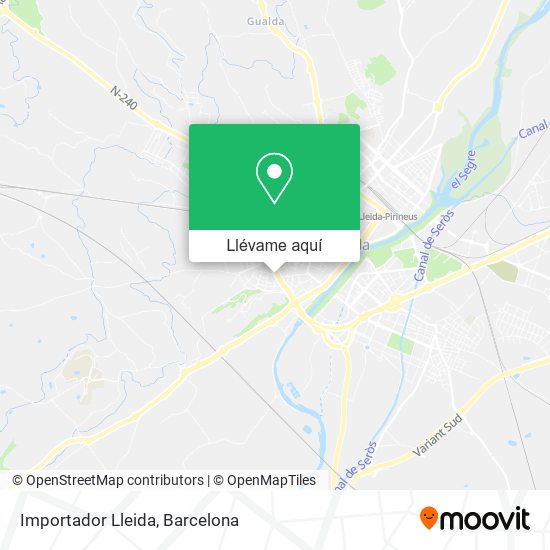 Mapa Importador Lleida