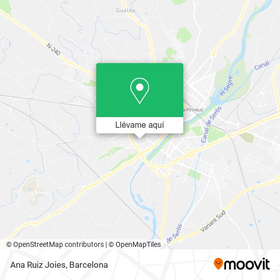 Mapa Ana Ruiz Joies