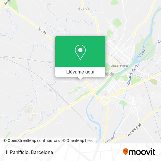 Mapa Il Panificio