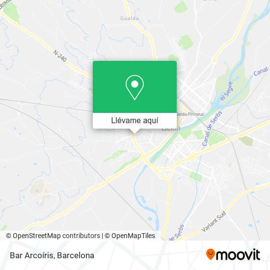 Mapa Bar Arcoíris