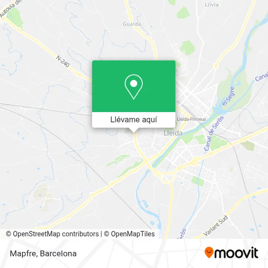Mapa Mapfre