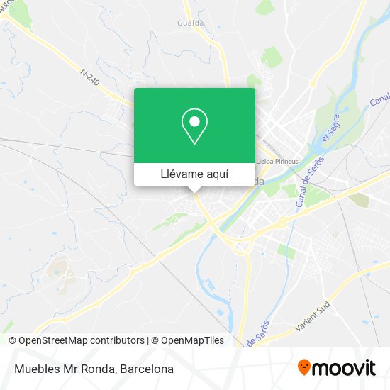 Mapa Muebles Mr Ronda