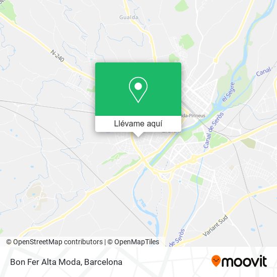 Mapa Bon Fer Alta Moda