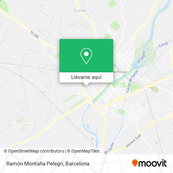 Mapa Ramón Montaña Pelegri