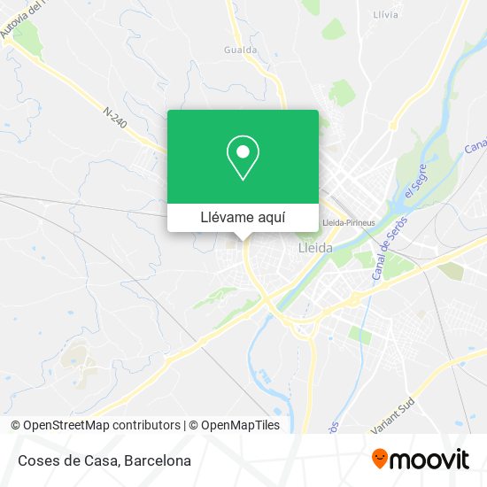 Mapa Coses de Casa