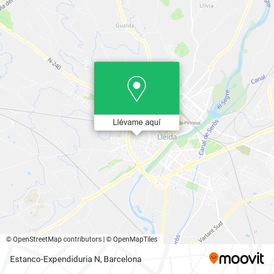Mapa Estanco-Expendiduria N