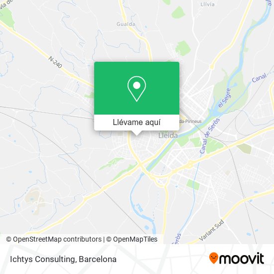 Mapa Ichtys Consulting