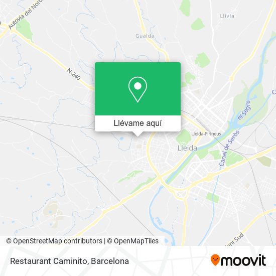 Mapa Restaurant Caminito