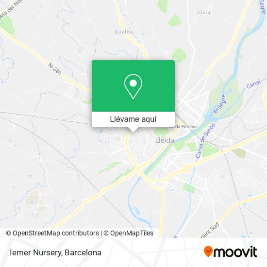 Mapa Iemer Nursery